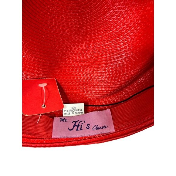 Mr. Hi's Classic Women's Ruby Red Fashion Hat - Picture 6 of 6